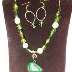 Malachite Copper Glass