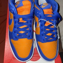 Brand New Nike Dunk Low Knicks - M Size 9 - W Size 10.5