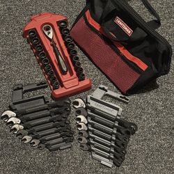 Vintage Craftsman Universal Max Axess + Craftsman Universal Wrenches SAE and METRIC