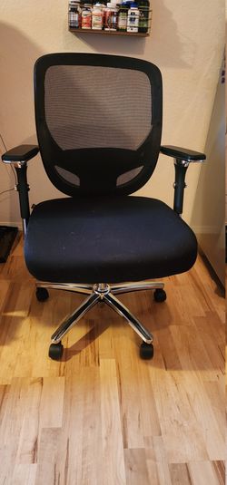 Big and Tall Office Chair BLACK