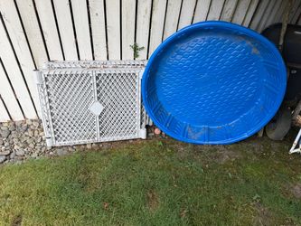 Free: Dog/Pet Gate and Pool