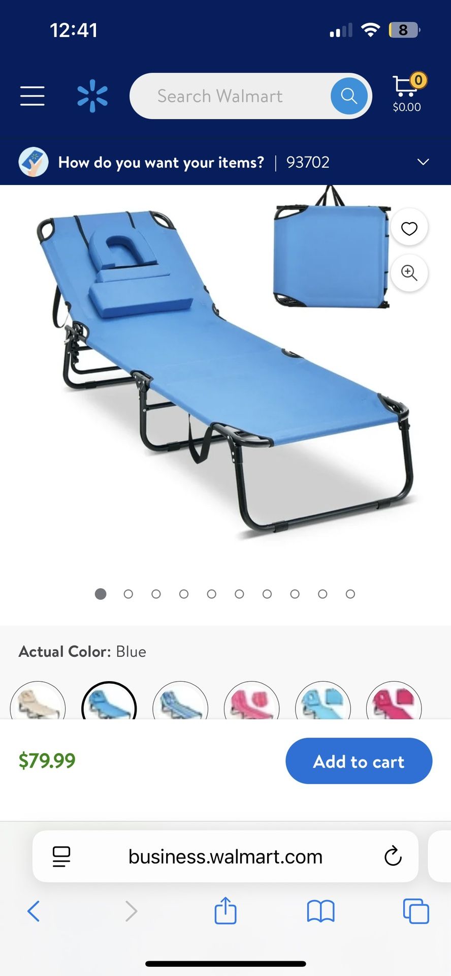 Beach Lounge Chair