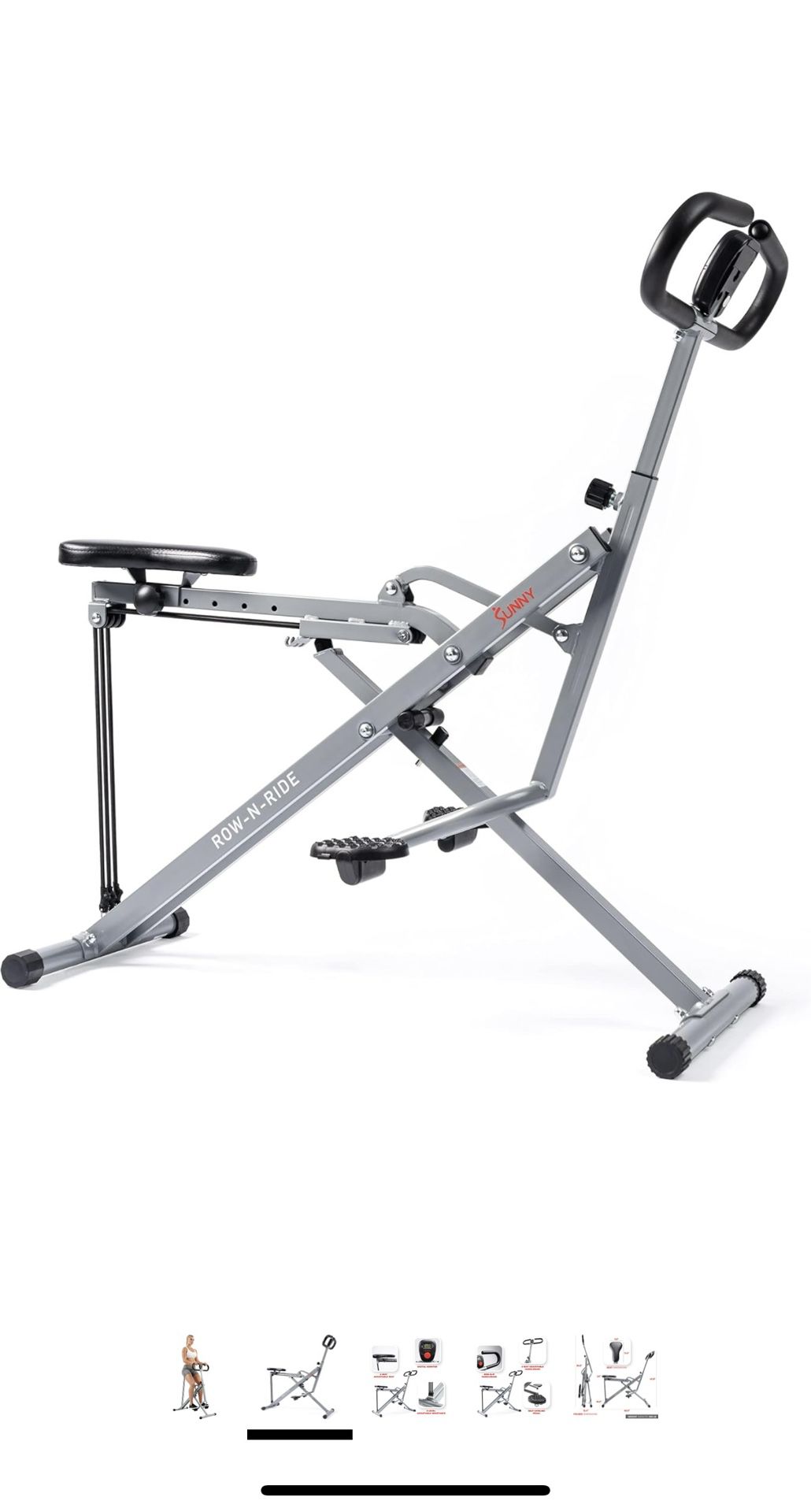 Row-N-Ride Sunny Brand Squat assist trainer