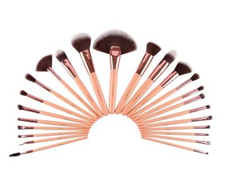 Luxe Coral 24pc Brush Set 