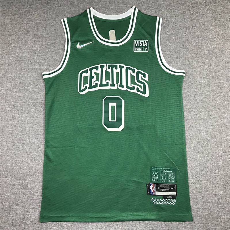 Celtics Jayson Tatum Green 2021/22 Diamond Jersey