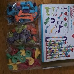 Marble Run Building Blocks Pipeline Toy Set