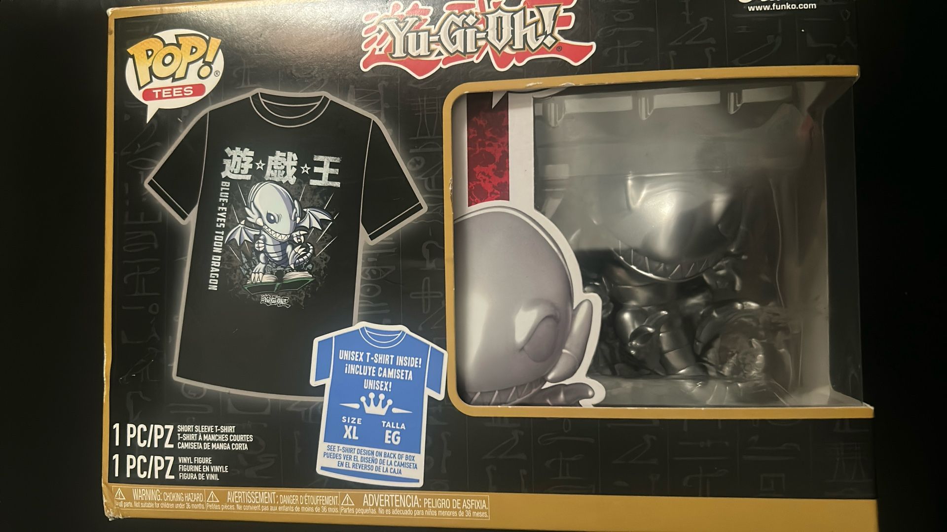 Blue Eyes Toon Dragon Pop & Shirt