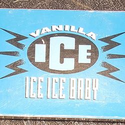 VANILLA ICE  Ice Ice Baby Sampler Cassette 