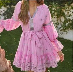 PilyQ & Amanda Stanton Ezra Eyelet Summer Swim Dress XS/S - pickup from Northridge area