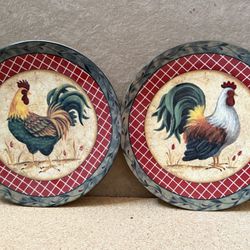 Rooster Plates