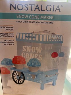 Snow cone machine