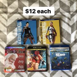 4K & HD Blu-ray’s 