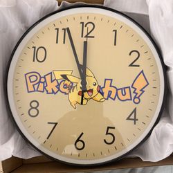 Pikachu Clock