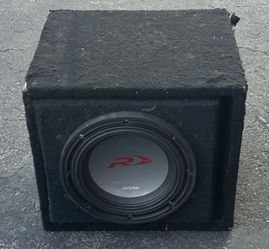 Alpine R2-W10D2 10" Subwoofer In Box