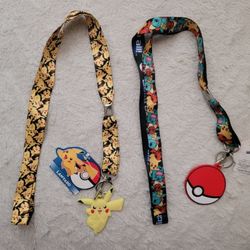 Pokemon Pikachu Lanyard