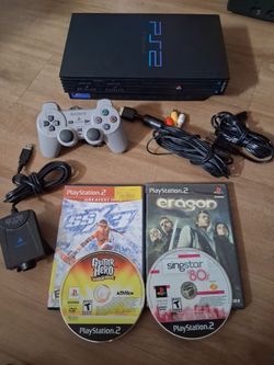 Playstation 2 Sony Bundle Lot 4 Ps2 Games 1 Controller 1 CAMERA eye toy