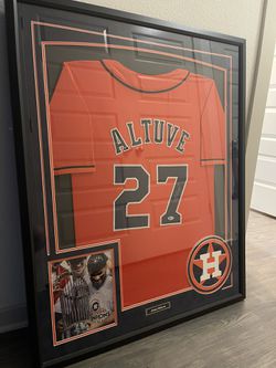 Jose Altuve - Autographed Framed Jersey - JSA certified Authentic for Sale  in Conroe, TX - OfferUp