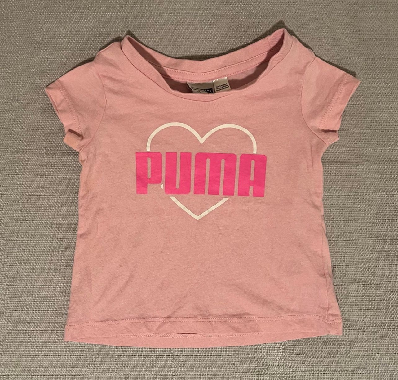 Puma Pink Tee Size 12 Months