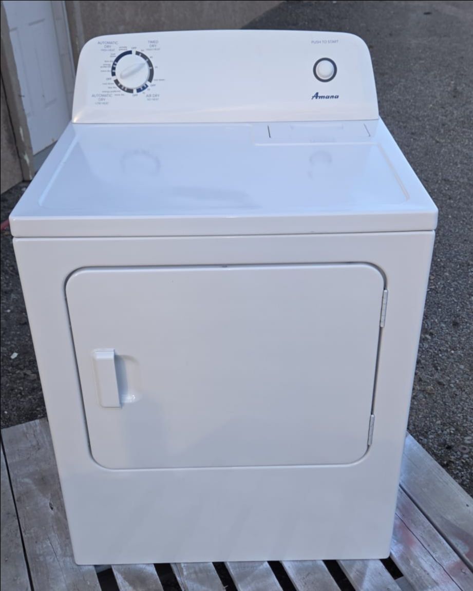 Dryer Electric Amana with WARRANTY