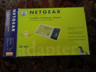 Netgear cardbus notebook adapter