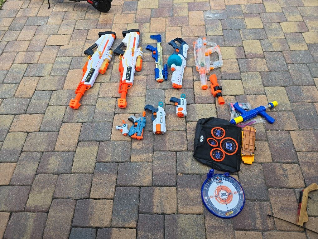Nerf Guns, Toys