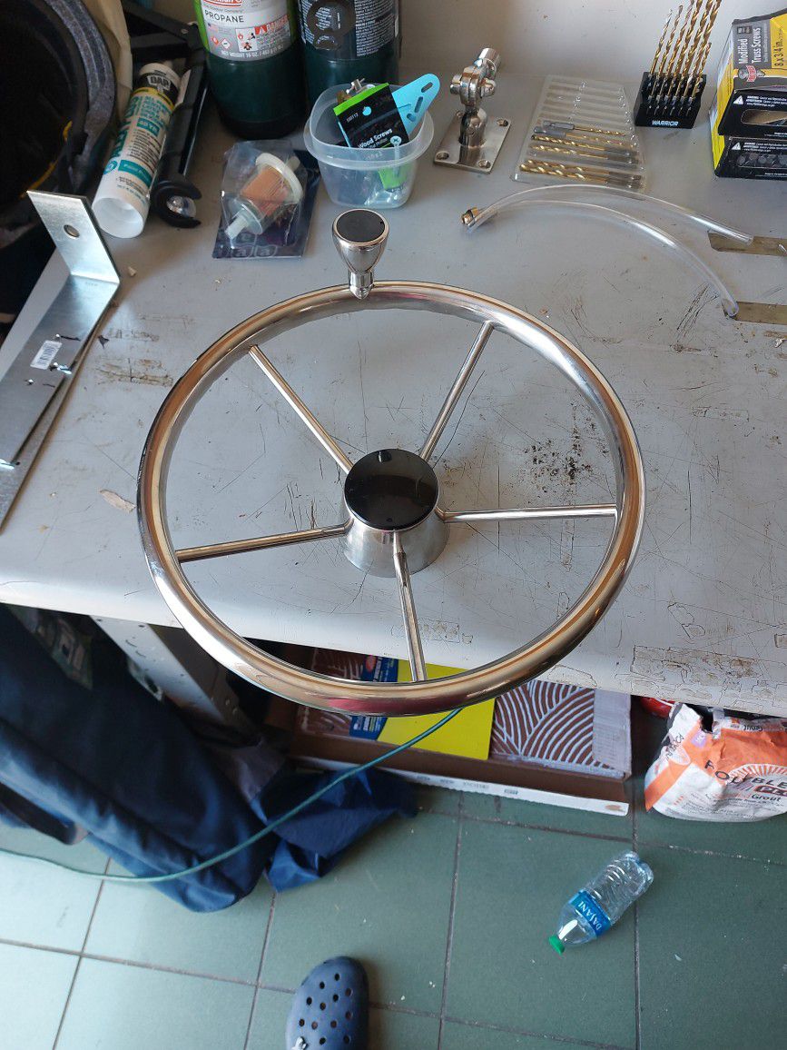 Boat Steering Wheel 