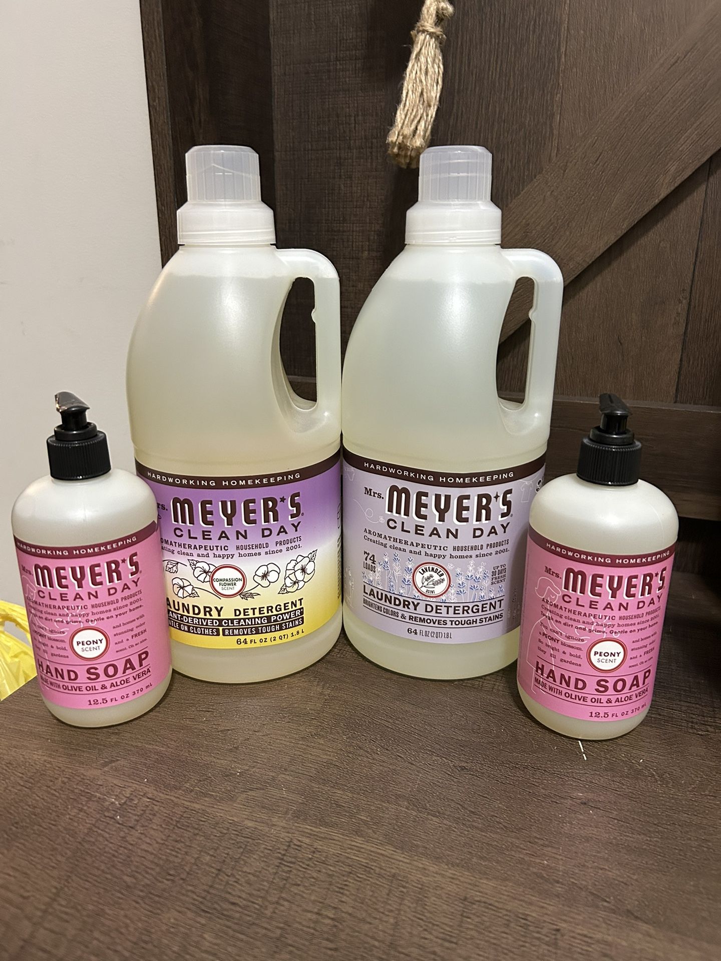 Mrs meyers Laundry Detergent & Hand Soap