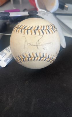 2016 Allstar Game Used Dave Robert’s Autographed Ball 