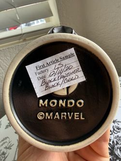 Mondo Marvel Black Panther First Article Sample tiki mug