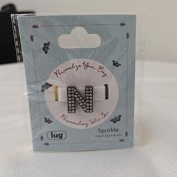 Lug Sparkle "N" Bag Charm PERSONALIZE YOUR BAG Purse RHINESTONES