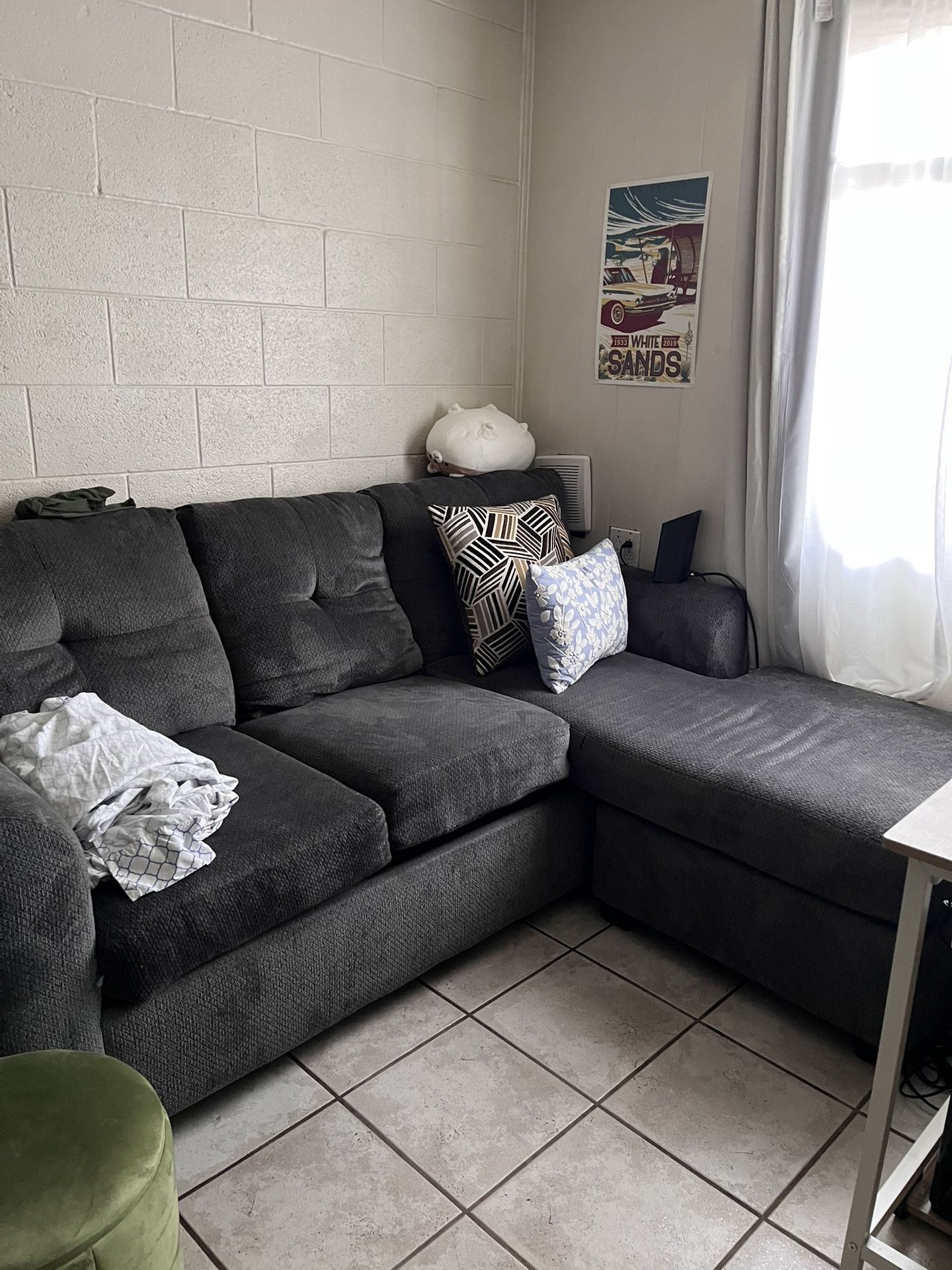Grey Couch Sectional