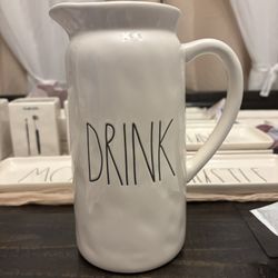 Rae Dunn Drink Pitcher