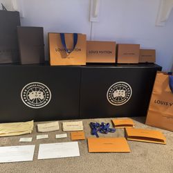 Designer Boxes & Shopping Bags