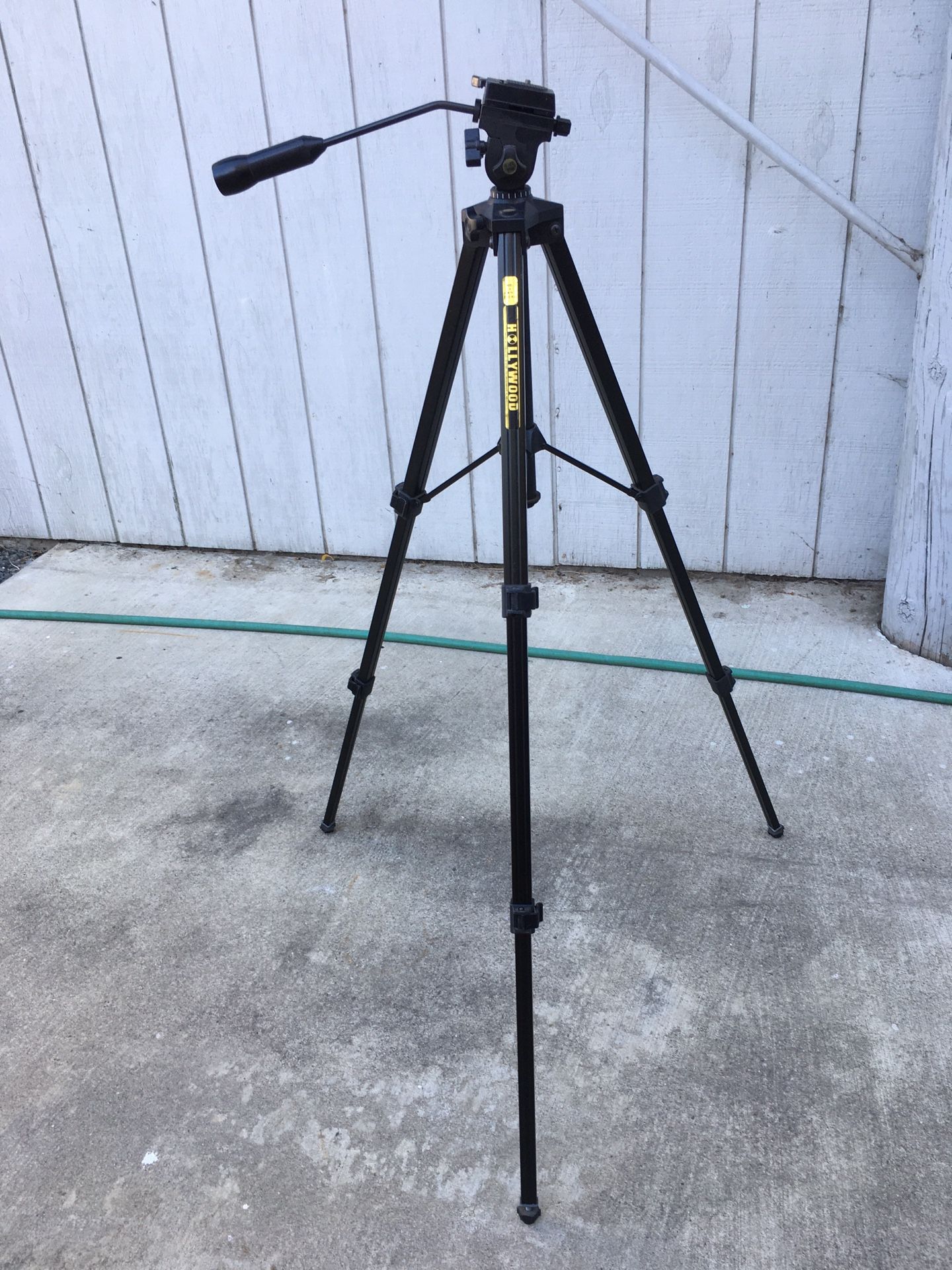 Tripod Hollywood -Adjusts to 3 heights- model PAT w/ fluid head