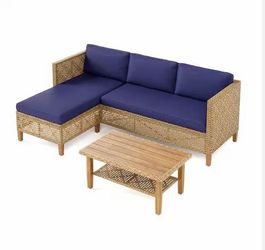 New 3-Piece Outdoor Conversation Set