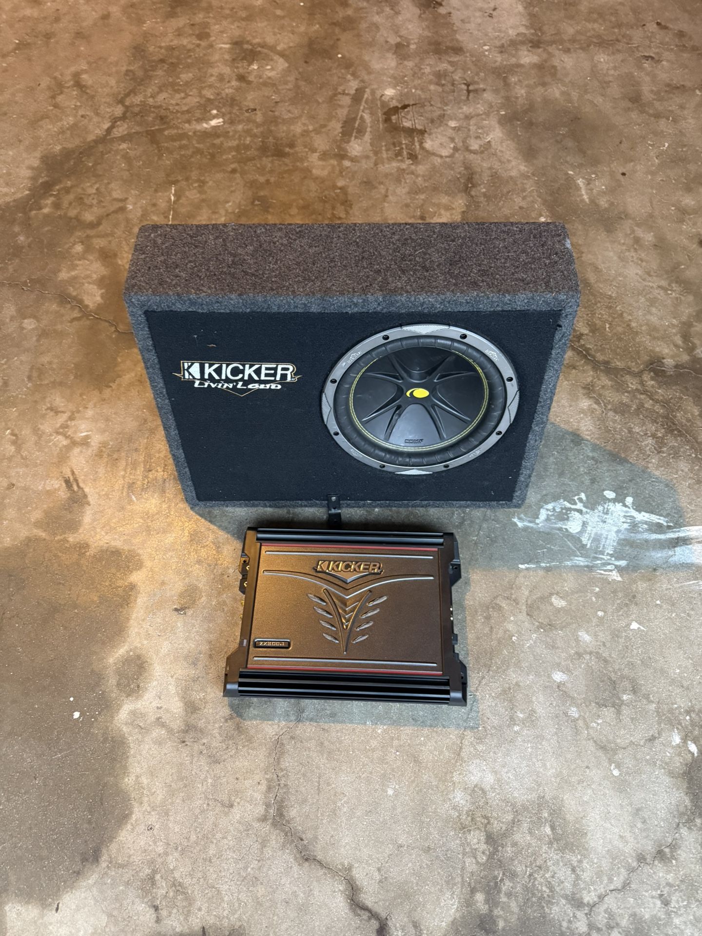 Kiker Bass With Box And Amp