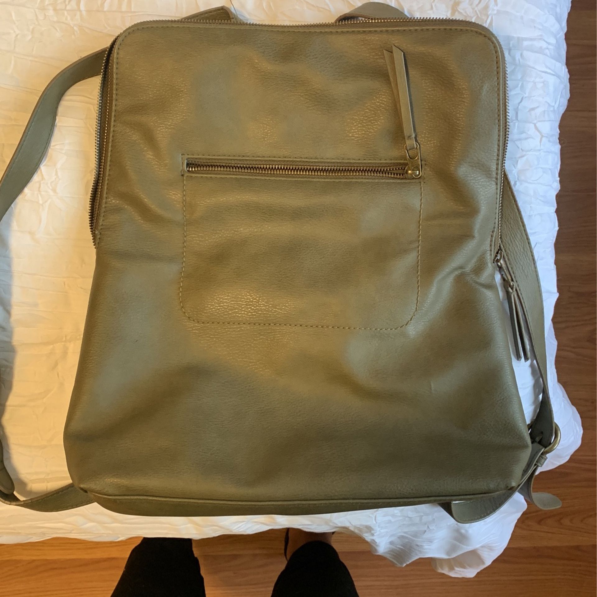 Green Purse Backpack