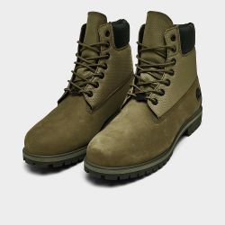 Timberland 6-inch Premium Boot "Olive Nubuck"- $170 (READ BIO)