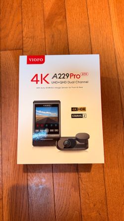 Viofo A229 pro front and rear dash cam
