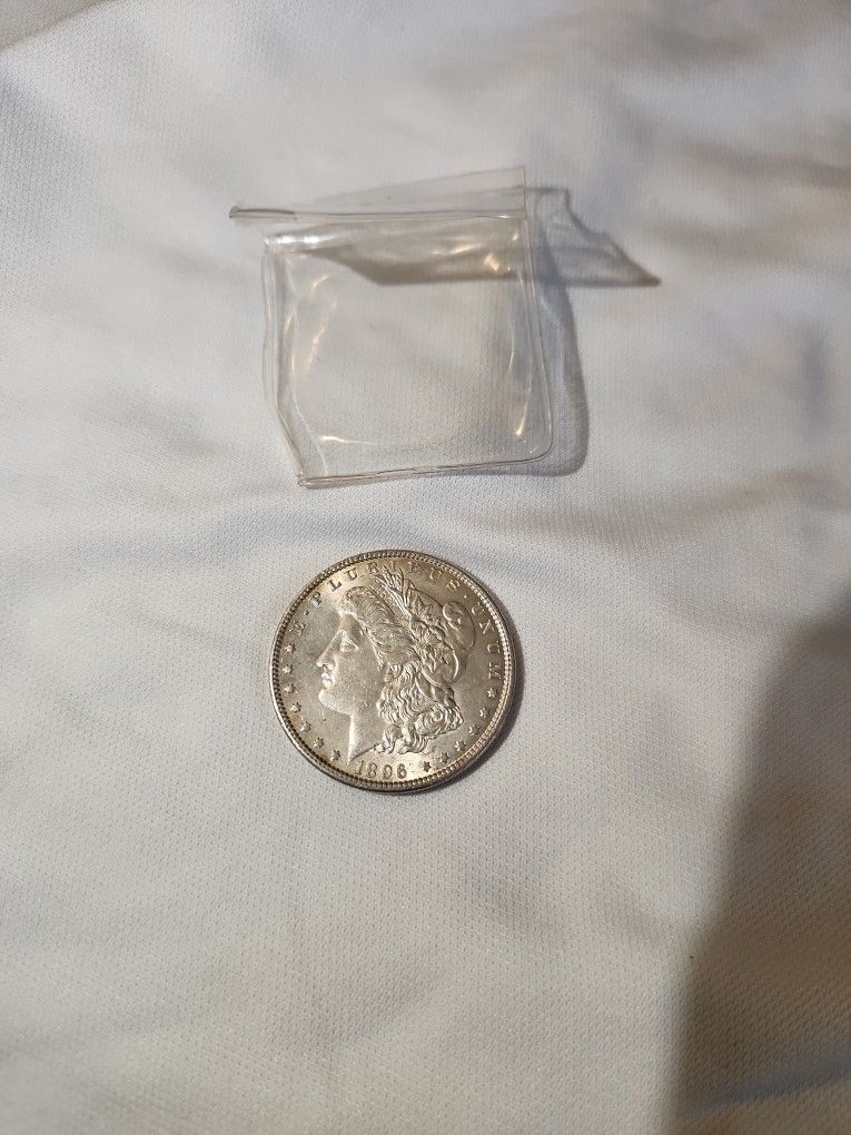 Morgan Silver Dollar 1896