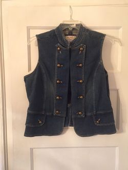 Denim Vest...... XL