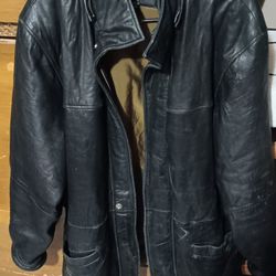 Vintage Wilson's Leather Jacket Mens Size 8