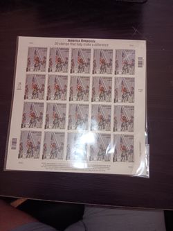 Old Stamp Set From  9/11 With FDNY 