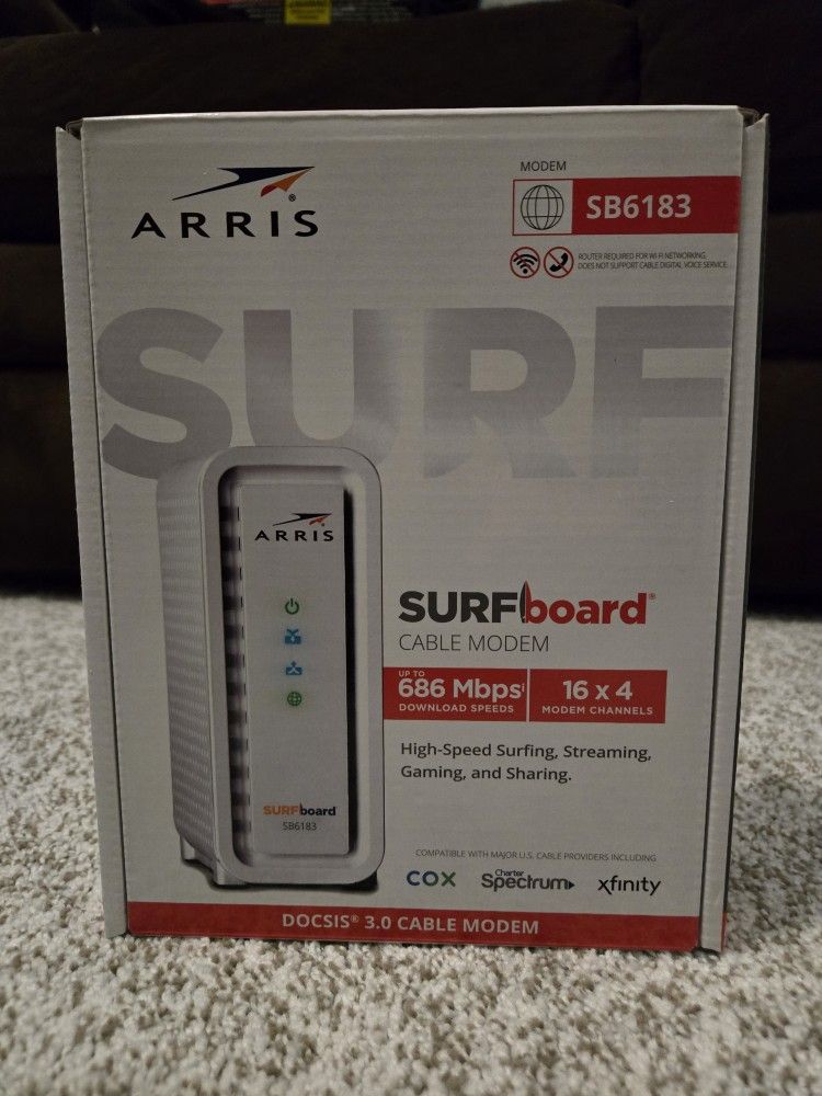 Arris Sb6183 Surfboard Cable Modem