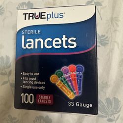 TRUEplus® STERILE lancets