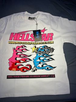 White hell star t-shirt