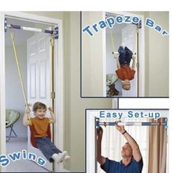 Indoor Pressure Mount Bar For Swing