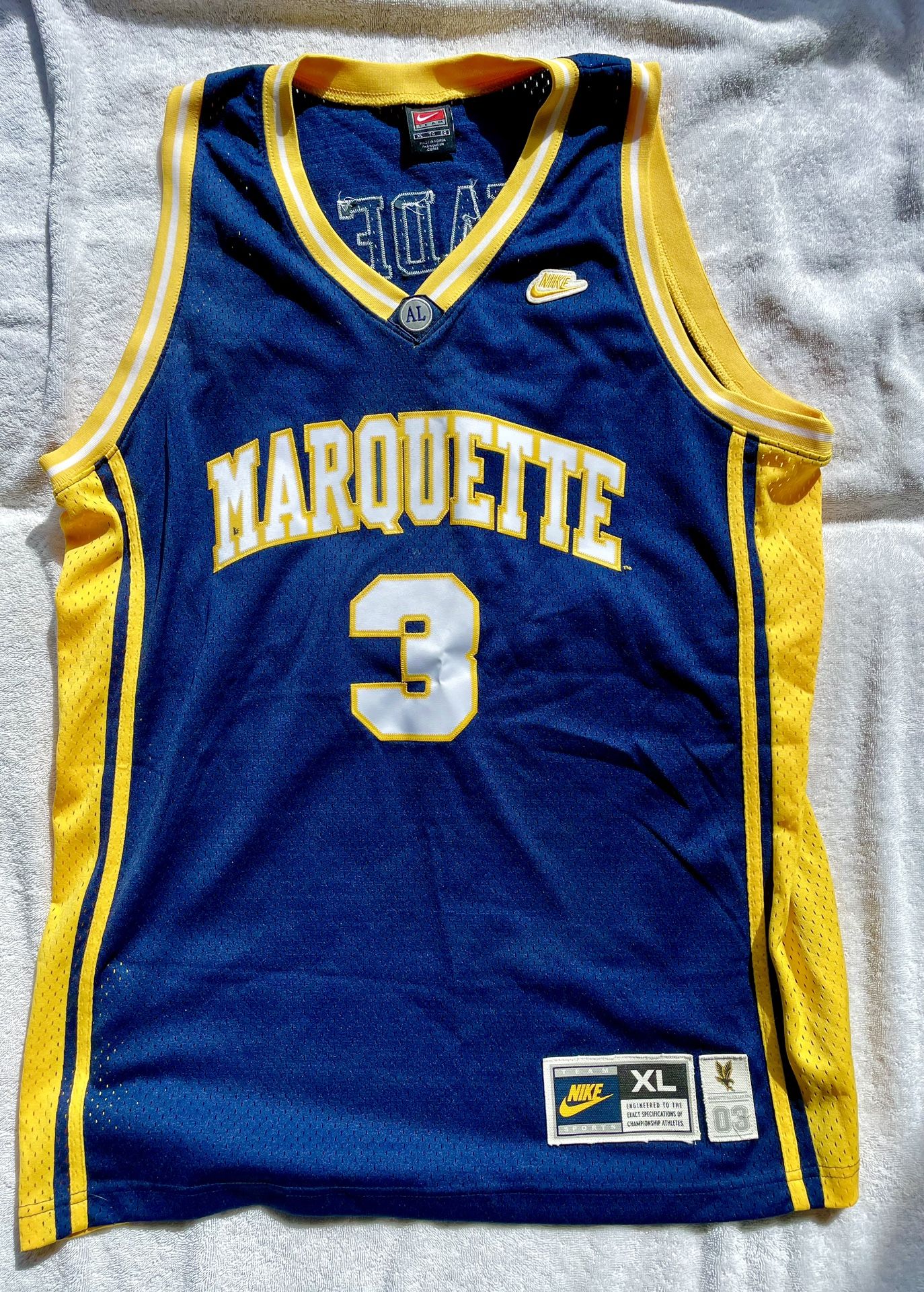 Dwyane Wade Marquette Swingman Jersey