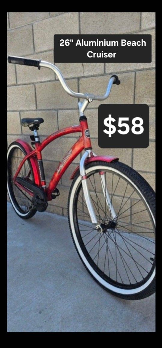 26" Men's Aluminium Beach Cruiser