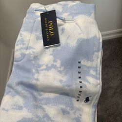 Kids Brand New Polo Ralph Lauren Shorts And Bucket Hat